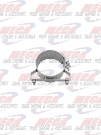 EXHAUST CLAMP UNIVERSAL 5" WIDE SS ECO