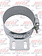 EXHAUST STACK CLAMP PB PETERBILT 6" WIDE S/S ECO