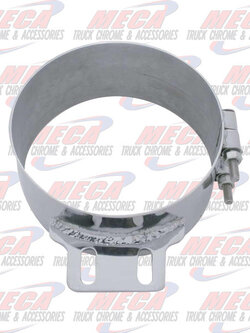 EXHAUST CLAMP PETERBILT 8" WIDE SS ECO