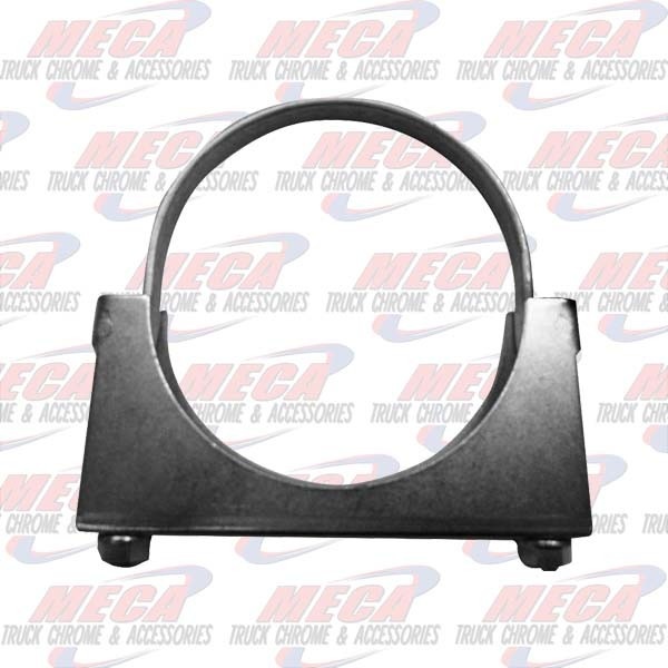 EXHAUST U CLAMP UNIVERSAL 4" CHROME