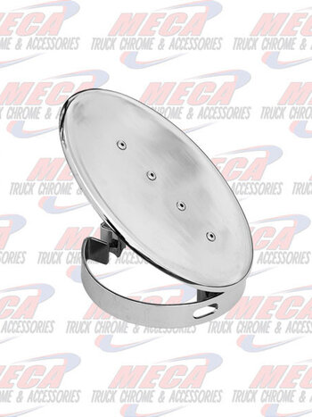 DYNAFLEX 45 DEG RAIN CAP 5'' CHROME FOR MITRE CUT TOPS