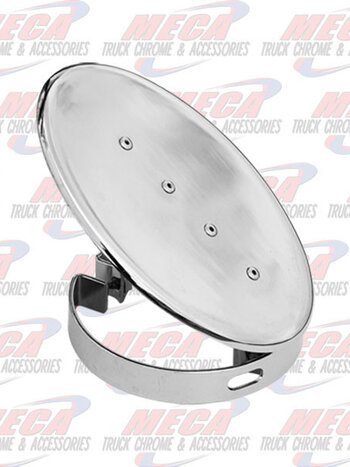 DYNAFLEX 45 DEG RAIN CAP 7'' CHROME FOR MITRE CUT TOPS