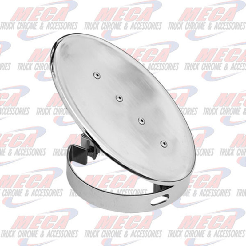 DYNAFLEX 45 DEG RAIN CAP 7'' CHROME FOR MITRE CUT TOPS