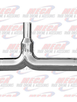 DYNAFLEX EXHAUST Y COMBO 8'' PB FOR UNDER CAB KIT