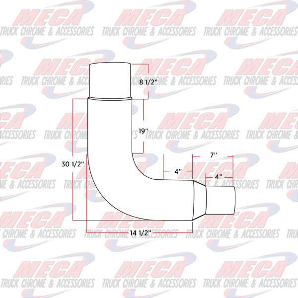 ELBOW COMBO 8"-5" PB 359/379 ROD PICKETT STYLE ECO