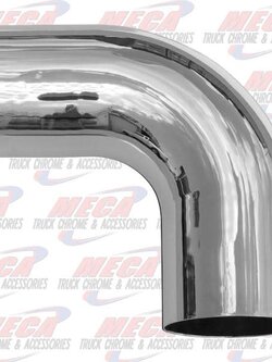 DYNAFLEX ELBOW 90DEG 5'' FL M/M SHORT RADIUS CHROME