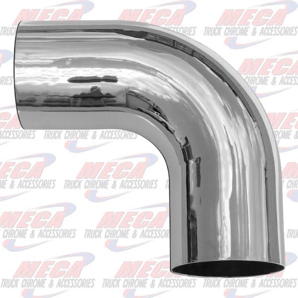 DYNAFLEX ELBOW 90DEG 5'' FL M/M SHORT RADIUS CHROME