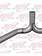 DYNAFLEX EXHAUST Y 5'' PB 377 M/M/F GALVANIZED