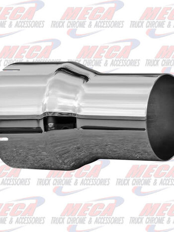 DYNAFLEX EXHAUST STACK COUPLER 5''- 4'' F/M CHROME