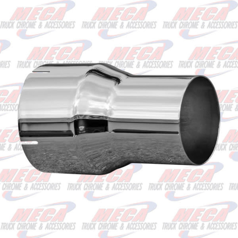 DYNAFLEX EXHAUST STACK COUPLER 5''- 4'' F/M CHROME