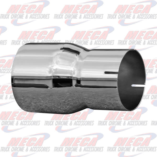 DYNAFLEX EXHAUST STACK COUPLER 5''- 4'' M/F CHROME