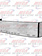 VALLEY CHROME BUMPER FL CENTURY 2005-2007 & COLUMBIA 1999-2007 20'' S/S W/ TOW HOLES & 9 BB LIGHTS, BRACKETS INCLUDED