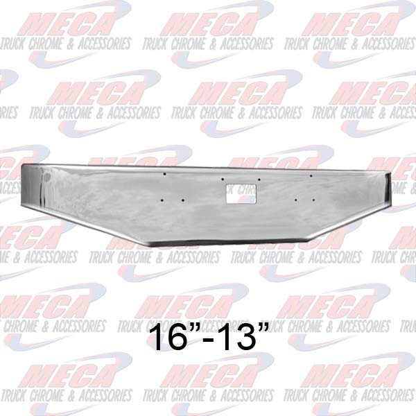 VALLEY CHROME BUMPER PB 379 16'' TAPERED W/ TOW ONLY