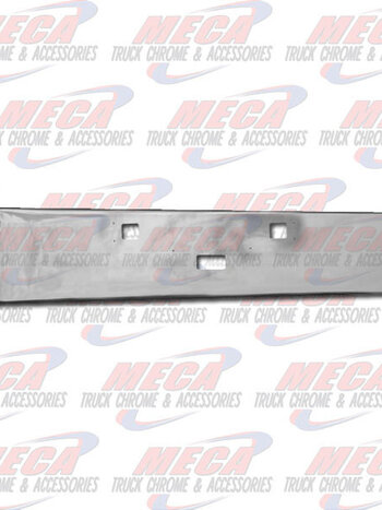 VALLEY CHROME BUMPER KW W900L ROLLED END 12''  TOW & STEP