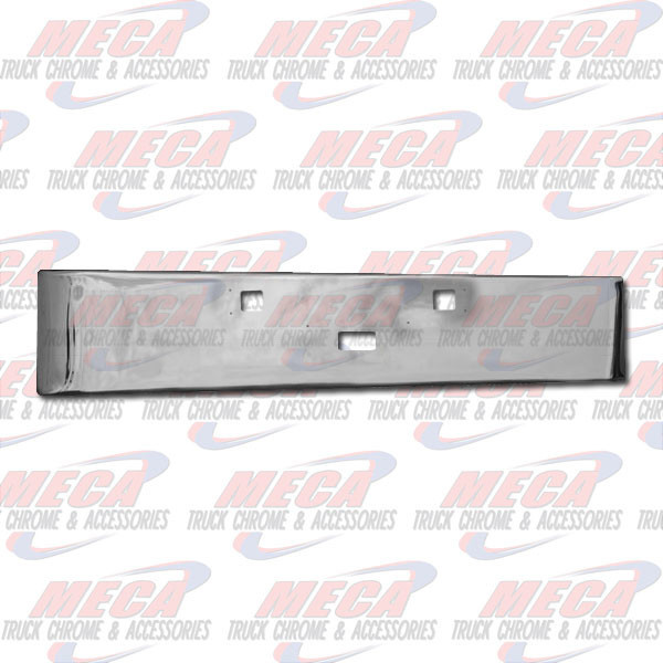 VALLEY CHROME BUMPER KW W900L ROLLED END 12''  TOW & STEP