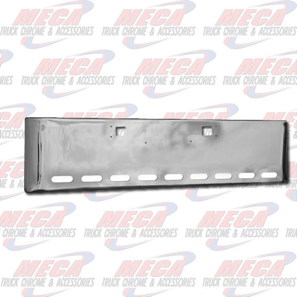 VALLEY CHROME BUMPER KW W900L 22'' W/9 OVAL LGT HLS & TOW HL