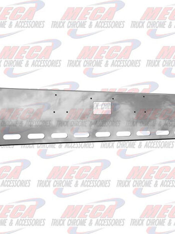 VALLEY CHROME BUMPER CONTOUR 22'' PB 379 TOW & 9 OVAL LIGHT HOLES