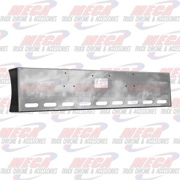 VALLEY CHROME BUMPER CONTOUR 22'' PB 379 TOW & 9 OVAL LIGHT HOLES