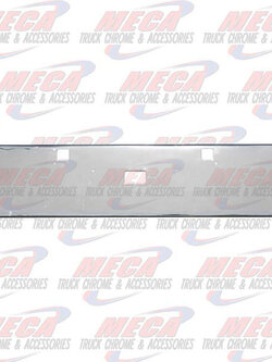 VALLEY CHROME BUMPER KW W900L 20'' W/ TOW & STEP HOLE