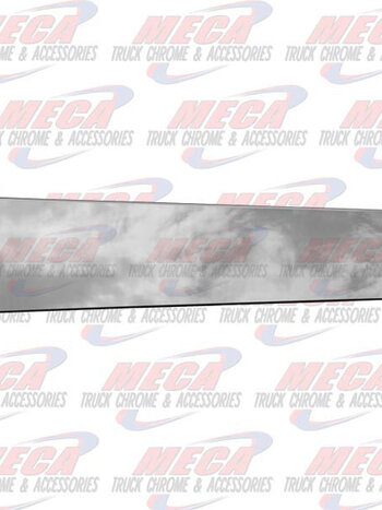 VALLEY CHROME BUMPER UNIV 18'' BOXED END PLAIN BLIND MOUNT