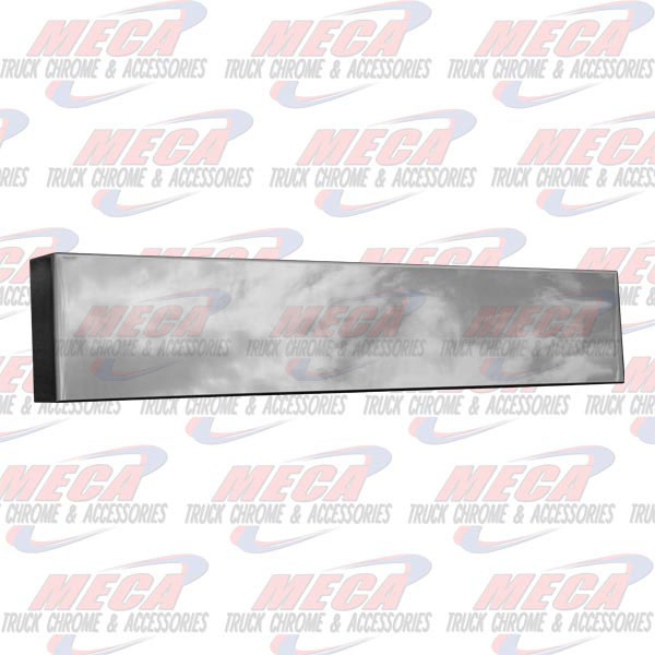 VALLEY CHROME BUMPER UNIV 18'' BOXED END PLAIN BLIND MOUNT