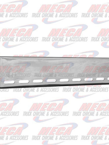 VALLEY CHROME BUMPER UNIV 18'' TEXAS W/ 9 OVAL LT HOLES BLIND MOU
