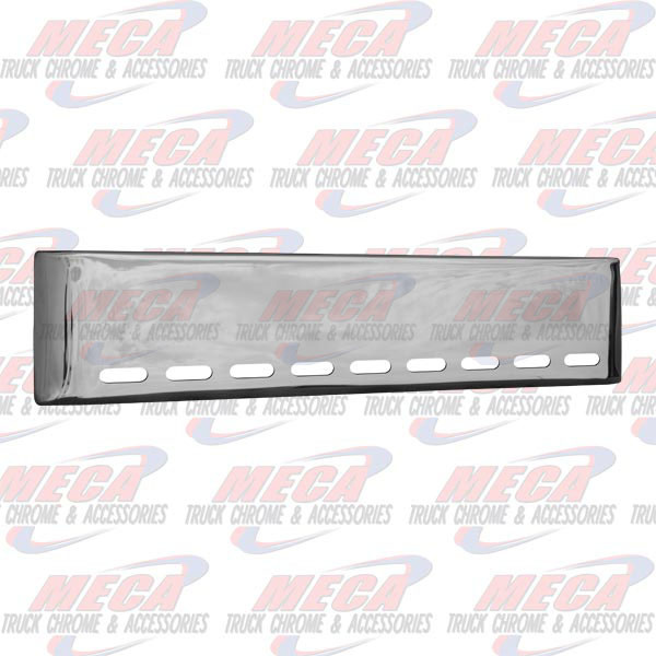 VALLEY CHROME BUMPER UNIV 20'' ROLLED W/ 9 OVAL LT HOLES BLIND MO