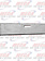 VALLEY CHROME BUMPER FL CLASSIC 18'' 2000-2002 TEXAS, TOW HOLE