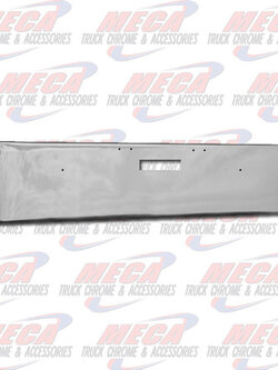 VALLEY CHROME BUMPER FL DAYCAB 18'' 2004-2007 TEXAS, STEP ONLY