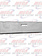 VALLEY CHROME BUMPER FL DAYCAB 18'' 2004-2007 TEXAS, STEP ONLY