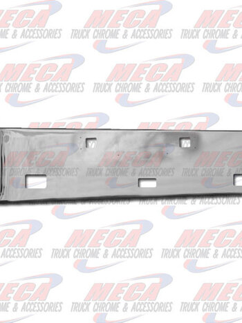 VALLEY CHROME BUMPER KW W900L 20'' TOW STEP FOG HOLES