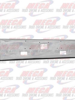 VALLEY CHROME BUMPER PB 379 18'' S/S TOW & FOG LGT HLS