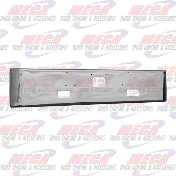 VALLEY CHROME BUMPER PB 379 18'' S/S TOW & FOG LGT HLS