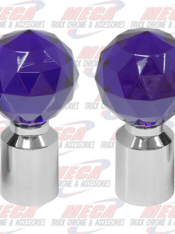 BUMPER GUIDE TOP CRYSTAL BALL PURPLE