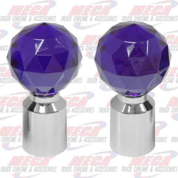 BUMPER GUIDE TOP CRYSTAL BALL PURPLE