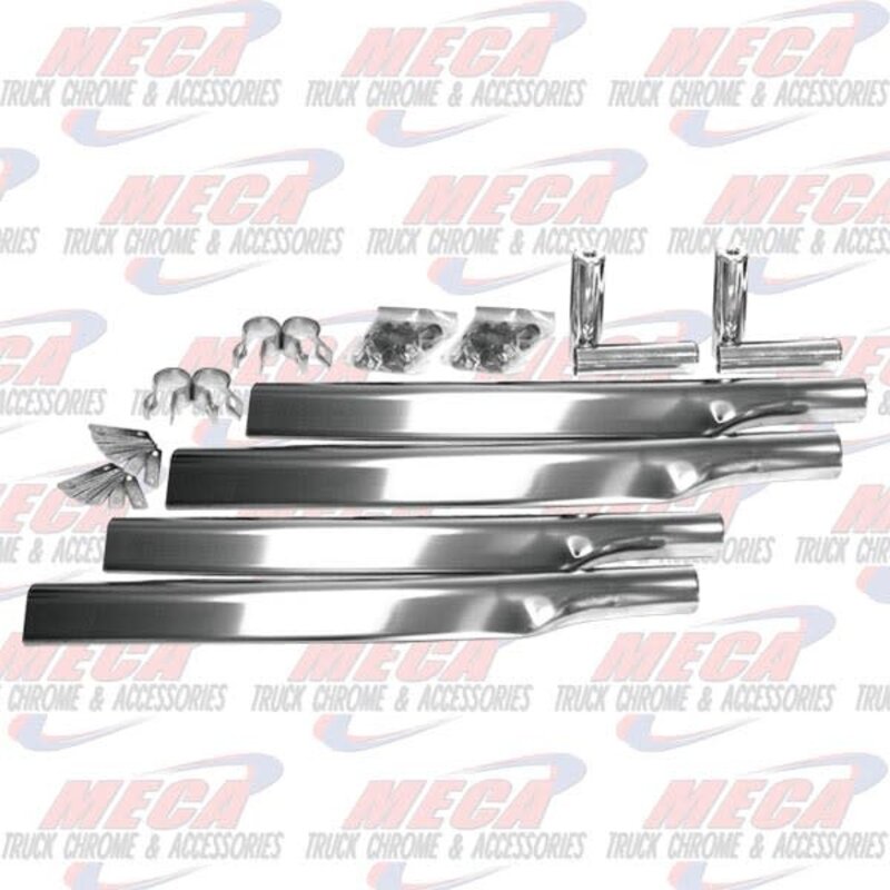 SINGLE AXLE FENDER BRACKET KIT SMOOTH (FOR SINGLE AXLE SET)