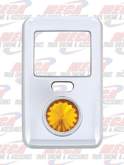 ROCKER SW COVER LARGE AMBER VOLVO VN & VT