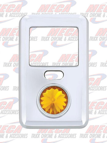 ROCKER SW COVER LARGE AMBER VOLVO VN & VT