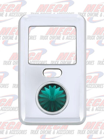 ROCKER SW COVER LARGE GREEN VOLVO VN & VT