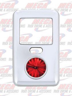 ROCKER SW COVER LARGE RED VOLVO VN & VT