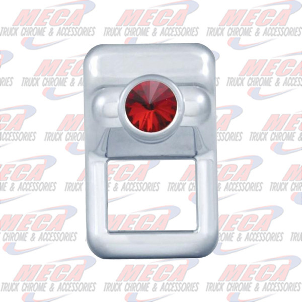 ROCKER SW COVER SMALL  RED VOLVO VN & VT