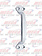 HOOD GRAB HANDLE CHROME w/o BOLTS