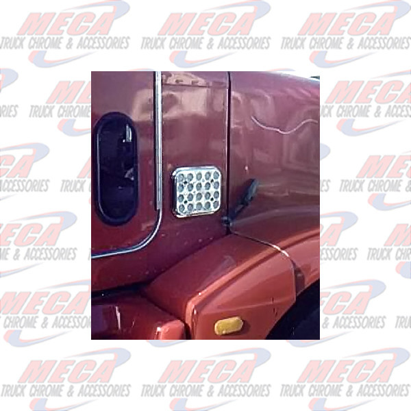 AIR FILTER 70-V PETERBILT 377 CHROME