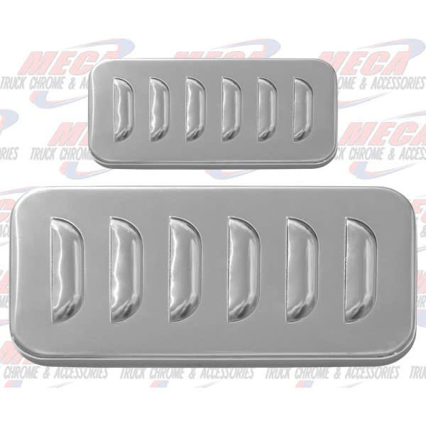 VENT DOOR CVR KW LOUVERED SS EACH