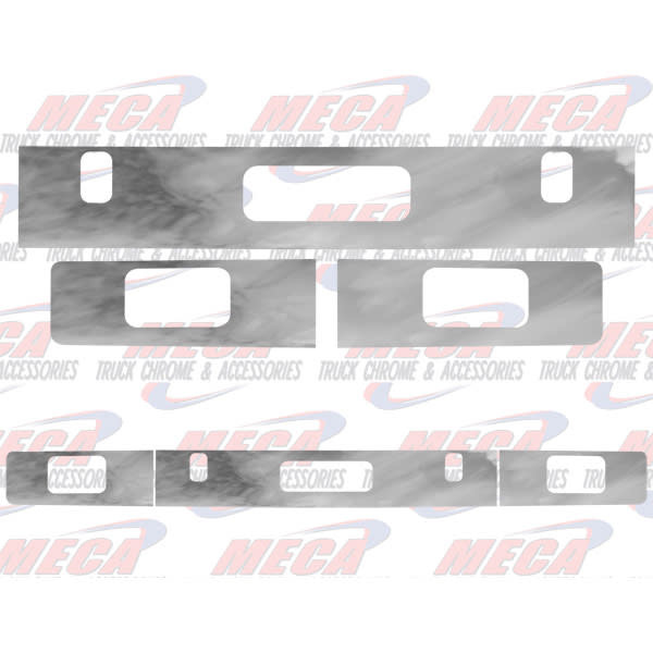 BUMPER INSERT FRTLNR FLD W/ FOG LT, TOW HOLE, & ST