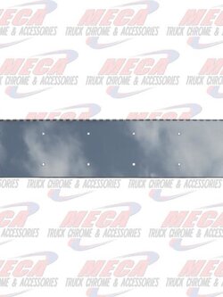 TOW PIN COVER W/ 3 LICENSE PLATE HOLDER