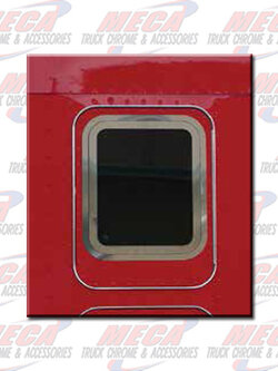 SLEEPER DOOR WINDOW TRIM KW STUDIO 2PC KIT- FLAT T660