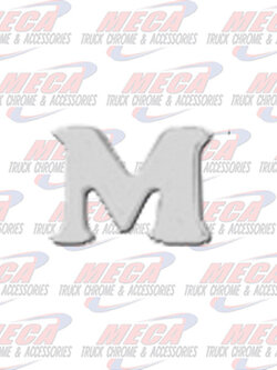 LETTER ' M ', 4' HIGH, ADHESIVE ON BACK