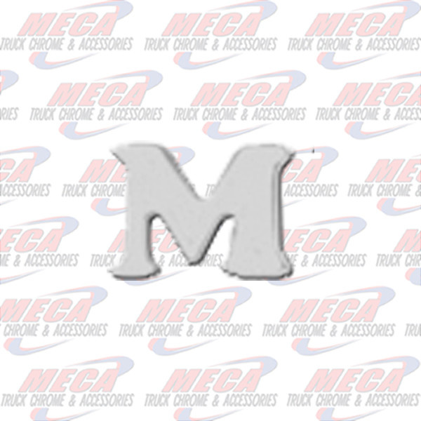 LETTER ' M ', 4' HIGH, ADHESIVE ON BACK