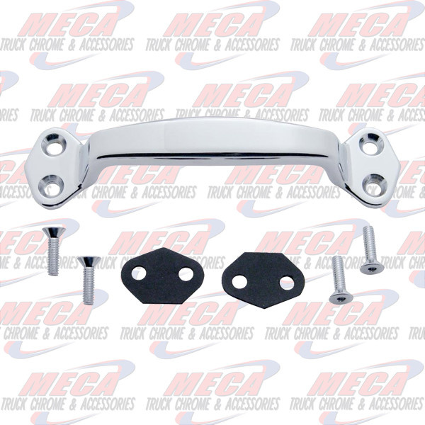 GRAB HANDLE CHROME W/HDW
